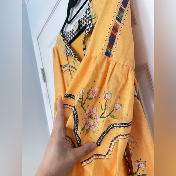 Farm Rio Brigadeiro Maxi sz Small (very faint color defects, see pictures.) - Picture 6 of 12